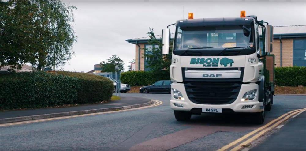 Bison Plant Hire, South West Plant Hire Mobile Banner